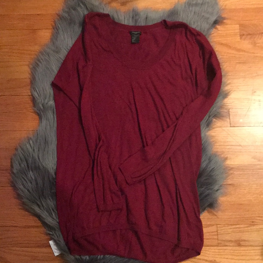 Ann Taylor maroon sweater